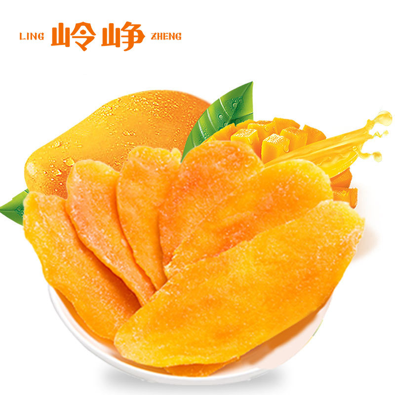岭峥炒栗108g类芒果片休闲芒果干 岭峥芒果干