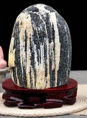 天然原石办公室靠山补角化冲中式