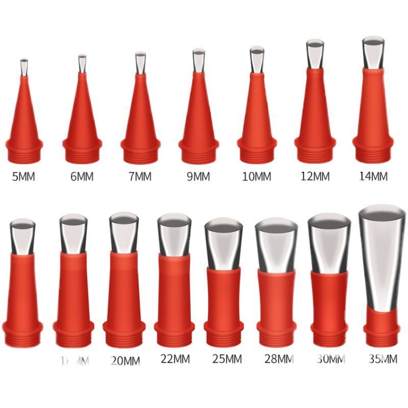 不锈钢胶嘴鸭嘴型打胶神噐结构胶可拆卸打胶专用胶嘴玻璃胶嘴头-图3