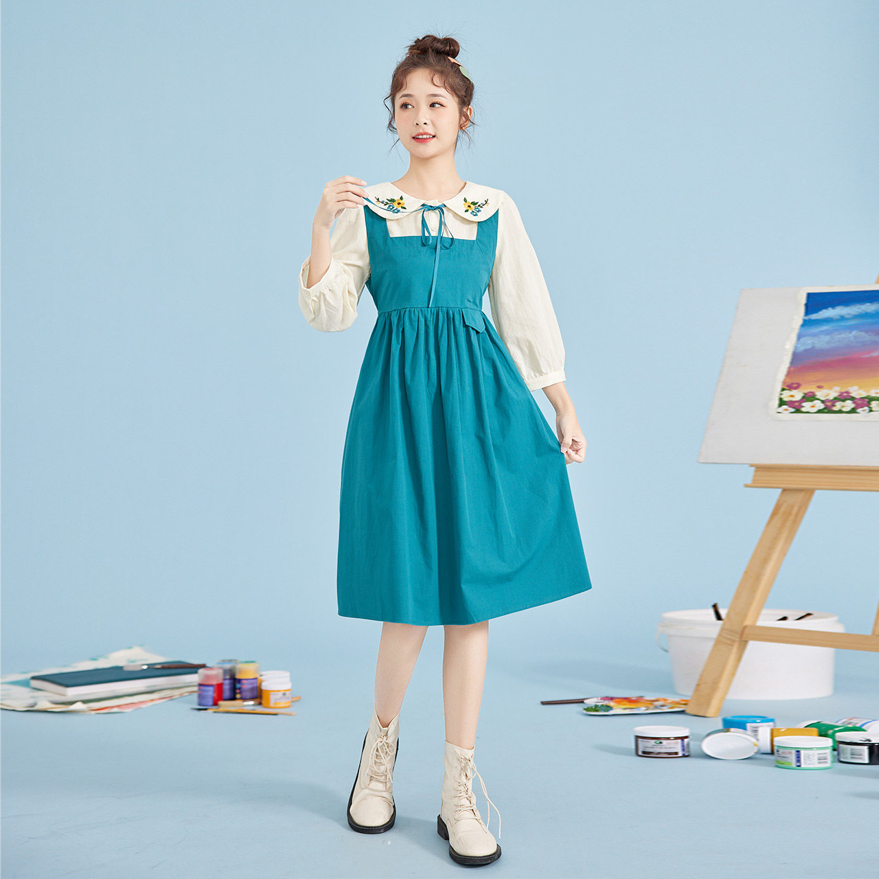 【清仓特价】ief /爱依服连衣裙2021 爱依服outlets店连衣裙