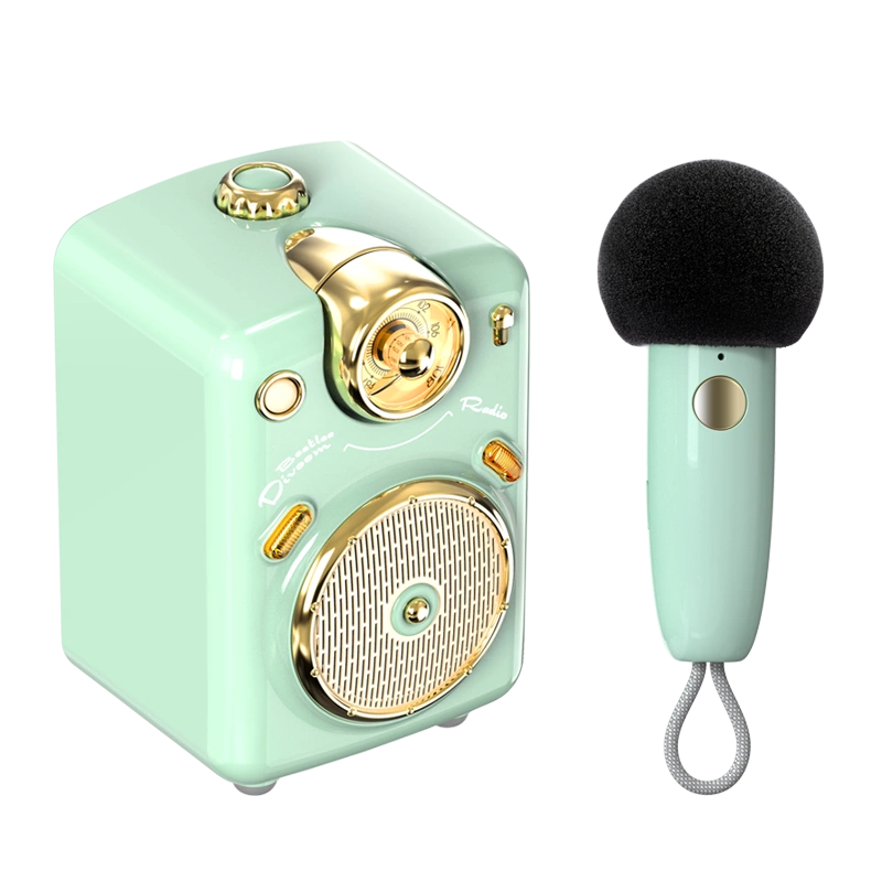 Divoom点音蓝牙音箱小型家庭KTV麦克风小魔女k歌音响女唱歌话筒,淘宝优惠券,粉丝福利购,淘宝优惠卷