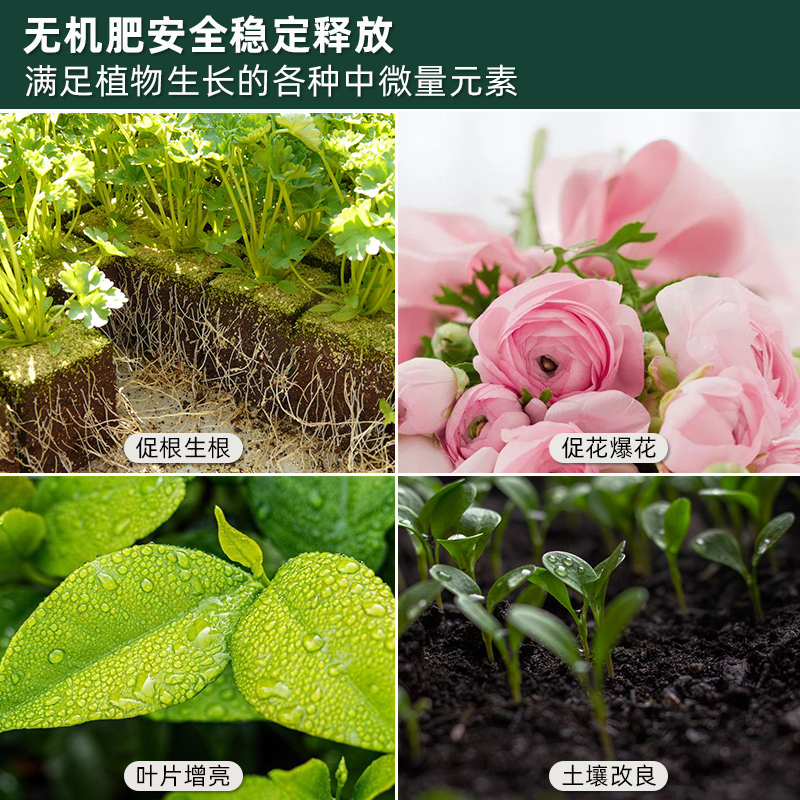 种花王大爷固体鸡尾酒家庭园艺肥料植物花卉通用型室内庭院营养 - 图1