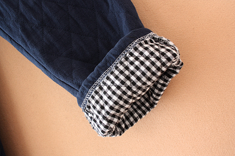 冬季新款大码女装200斤胖妈妈宽松夹棉裤子外穿高腰中老年棉裤女 - 图2