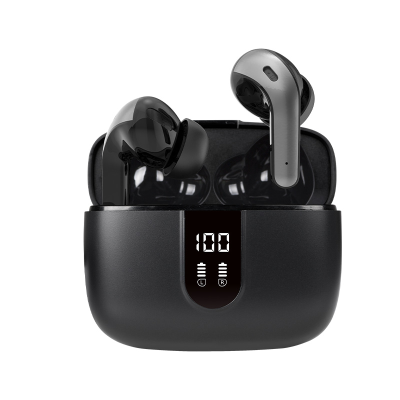 厂家直销智能新款触控数显降噪HIFI入耳无线耳机私模5.3蓝牙耳机 - 图3