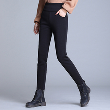 【秋冬必备】大码高腰小脚弹力打底裤女