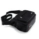 Tarpaulin casual large-capacity shoulder bag with multiple compartments