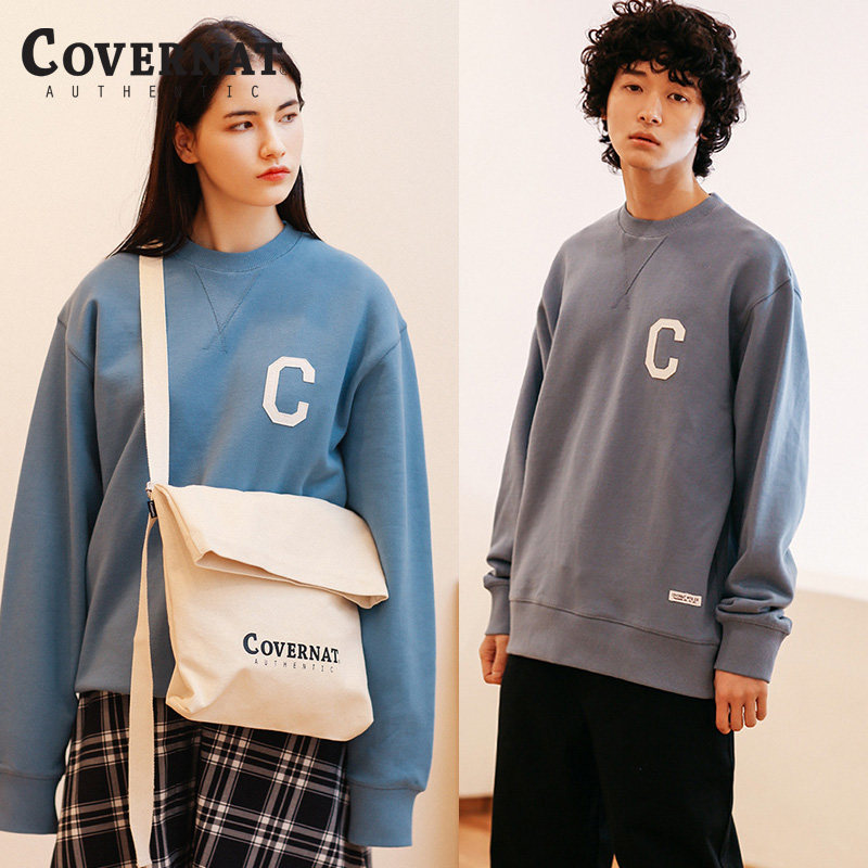 covernat欧美风春秋款套头棉男卫衣 COVERNAT海外卫衣