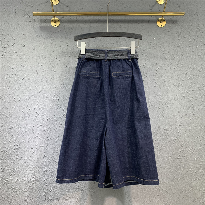 欧货2020夏季新款单排扣半身裙子 韩蒂俐半身裙