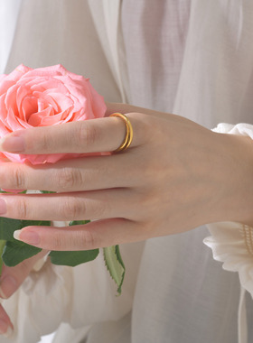 欧美首饰饰品三合一圈素面时尚