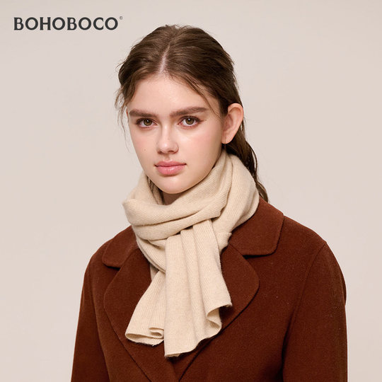 100% Cashmere Scarf Women's Winter Warm Gift Box