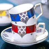 Кофейный комплект, ароматизированный чай, чайная чашка, керамический послеобеденный чай, легкий роскошный стиль, европейский стиль