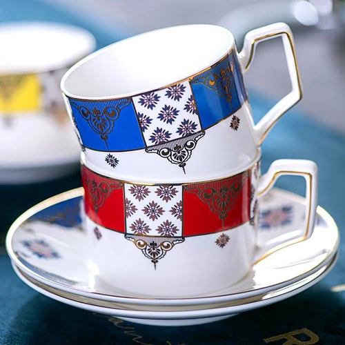 Кофейный комплект, ароматизированный чай, чайная чашка, керамический послеобеденный чай, легкий роскошный стиль, европейский стиль