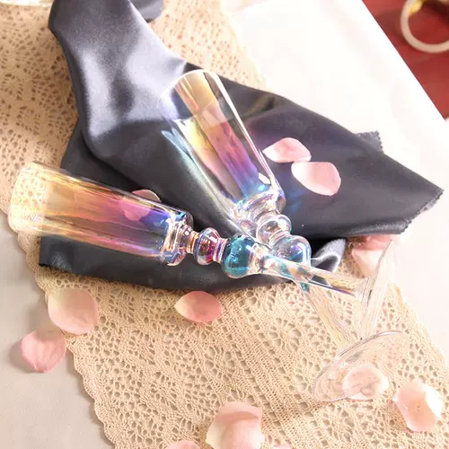 Радужный высококачественный бокал для шампанского