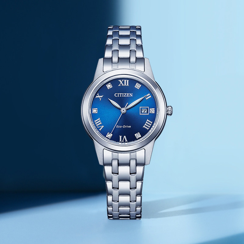 西铁城光动能日本新款正品钢腕表 kuajing海外日韩腕表