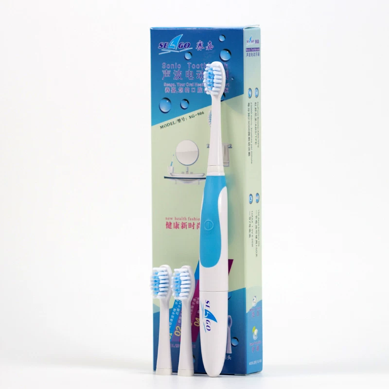 Children's waterproof soft brightening automatic toothbrush, vibration