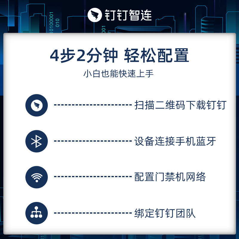 【钉钉智能办公旗舰店】魔点d3门禁机 钉钉智能办公考勤门禁