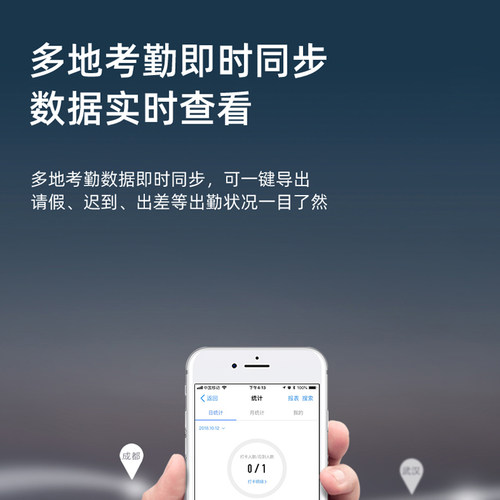 钉钉打卡机M1X pro 钉钉考勤机 员工打卡考勤机 面部人脸识别打卡机 无线智能多地多店刷脸 上班签到机叮叮 - 图3