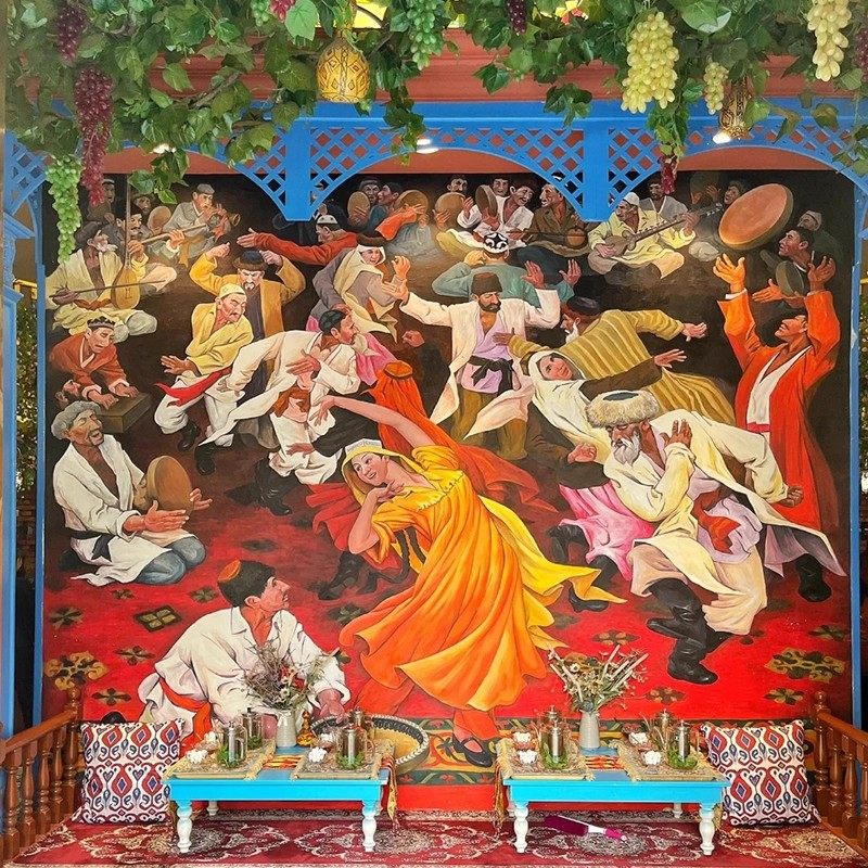 泰式海报背景墙壁纸泰国风情复古墙画东南亚风格装饰壁画餐厅墙纸,淘宝优惠券,粉丝福利购,淘宝优惠卷