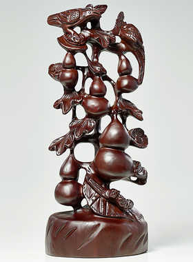 五福临门招財葫芦摆件中式