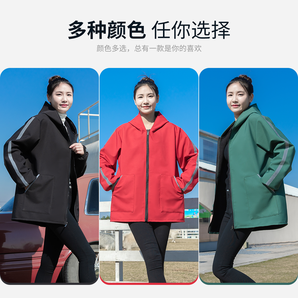 短款加绒防风防水长袖罩衣工作服男女同款围裙定制logo冬时尚户外,淘宝优惠券,粉丝福利购,淘宝优惠卷
