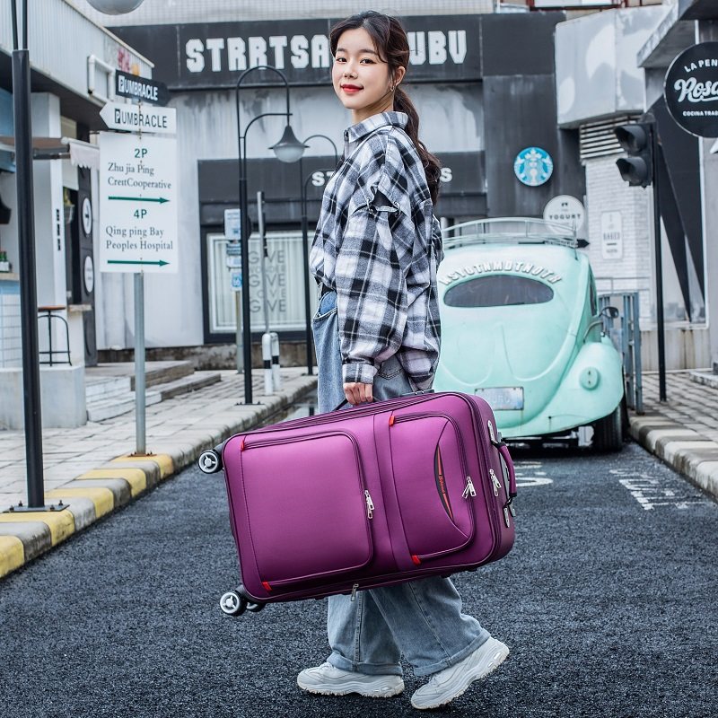 万向轮大容量牛津布男女子母包 时话旅行箱
