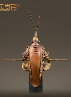 铜金岁月黄铜新中式办公室