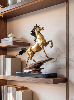 铜金岁月黄铜新中式办公室