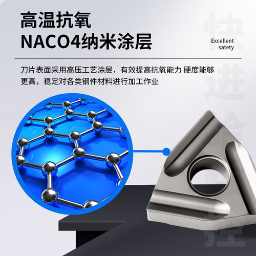 刃天下数控金属陶瓷刀片WNMG080404R-S/WNMG080408R-VF光洁度高 - 图1