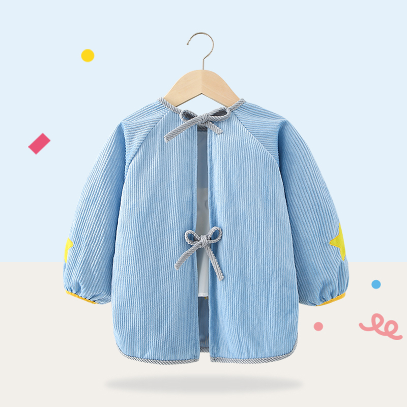 New autumn and winter kindergarten eating bibs