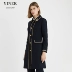 YINER GoodLand Womens 2019 Thu mới Đi lại đơn Áo ngực dài đến giữa áo khoác gió - Trench Coat Trench Coat