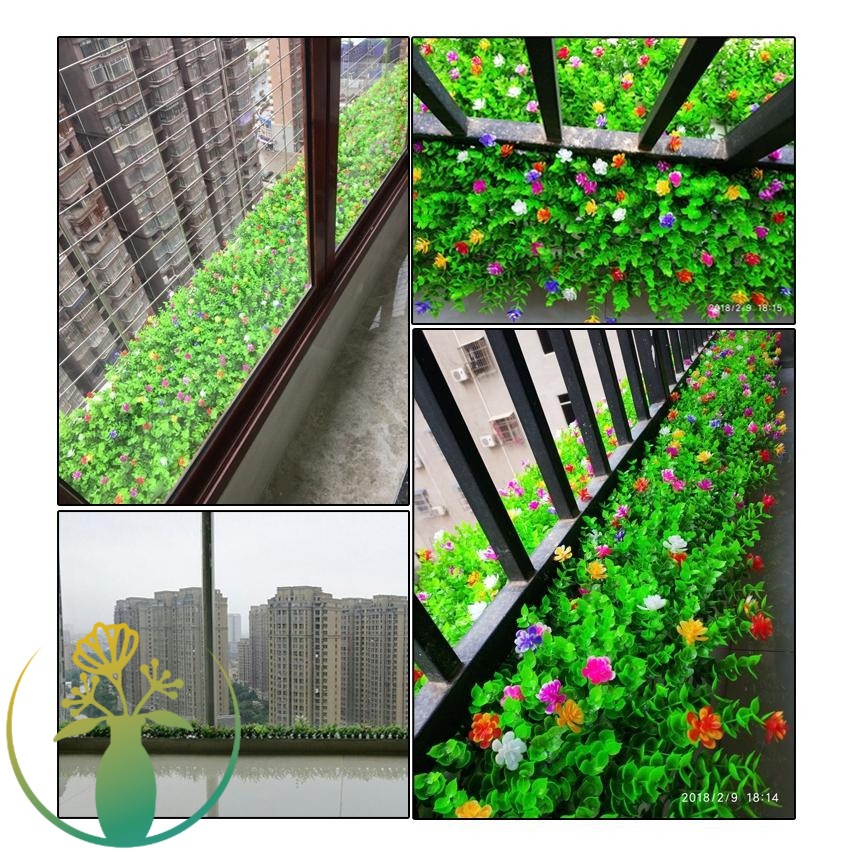 仿真草坪绿植墙室外门头背景花墙植物墙面装饰阳台室内塑料假花草
