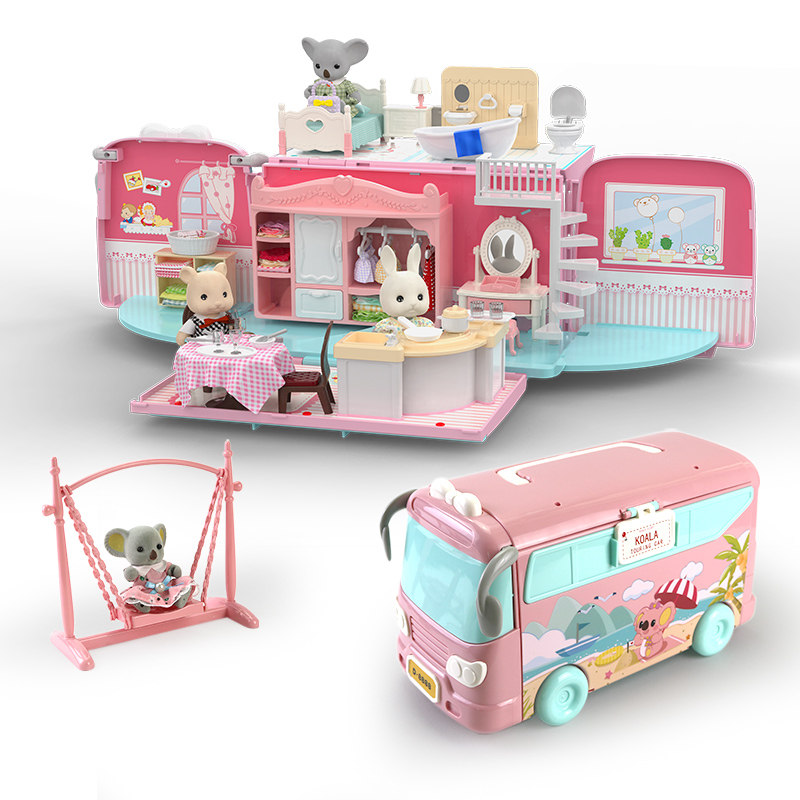 女孩2-3-5岁6过家家房车厨房玩具 思通玩具过家家玩具