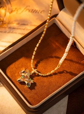 爆款时尚七彩小马耳环女高级感彩