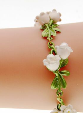 爱可饰品苍兰诀同款铃兰花手链