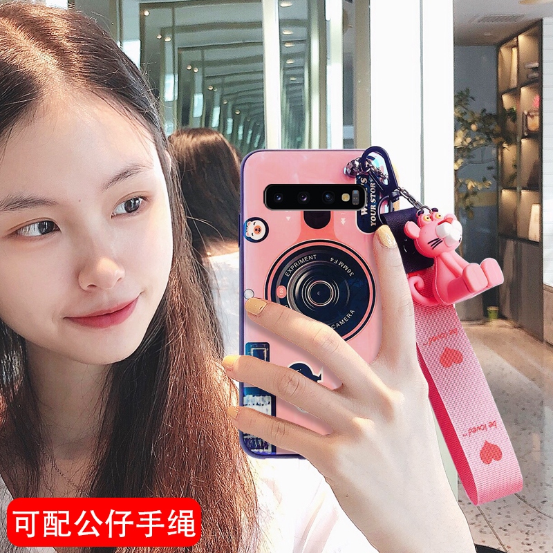 三星S105g手机壳5G版Galaxy S10轻薄sl0套g977f防摔Case back cover腕带壳sm-G977N挂绳s1O软g977u s105g适用 - 图1