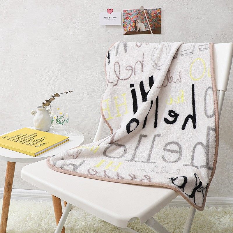 宠物秋冬季毛毯猫窝狗窝垫子泰迪幼犬小狗被子日系简约卡通图案,淘宝优惠券,粉丝福利购,淘宝优惠卷