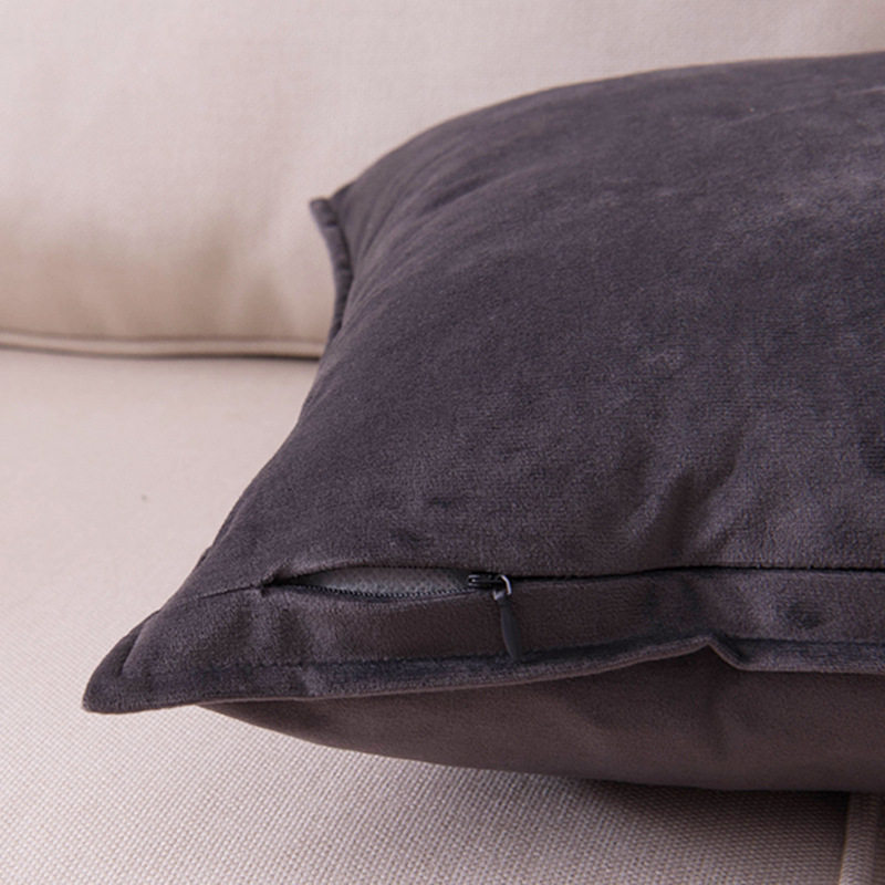 客厅天鹅绒抱枕套纯色沙发靠垫简约客厅靠垫套北欧靠枕现代腰枕套,淘宝优惠券,粉丝福利购,淘宝优惠卷