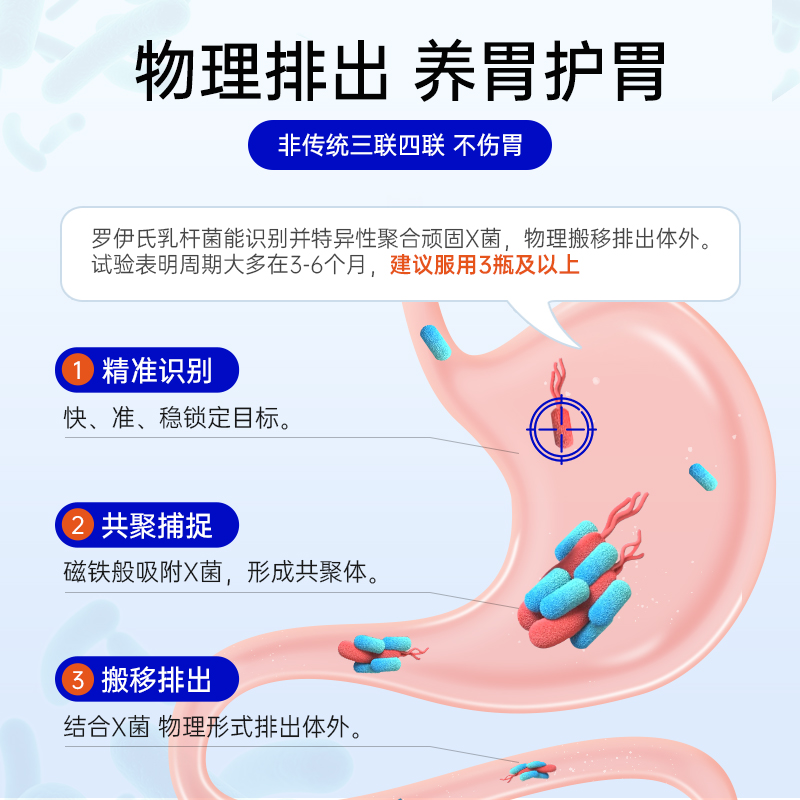 OST乐力益生菌大人调理肠胃成人养胃护胃罗伊氏乳杆菌旗舰店正品-图3