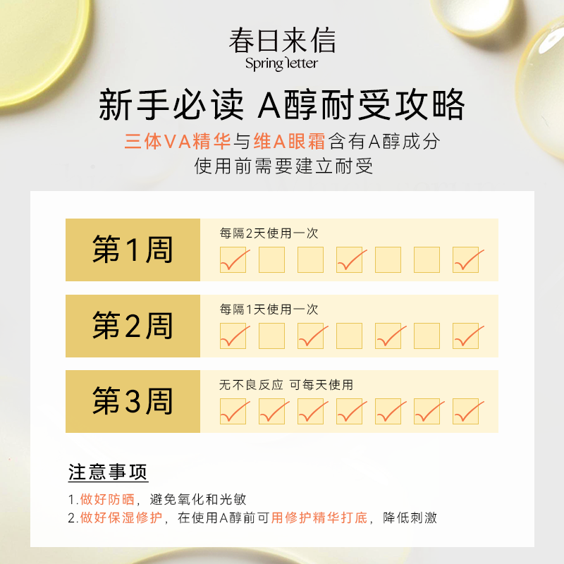 春日来信三体视黄醇VA精华液次抛 - 图3
