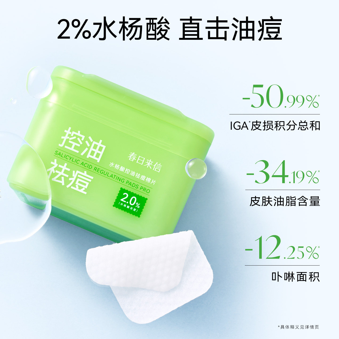 【晁然年货节】春日来信2%水杨酸棉片祛痘控油,淘宝优惠券,粉丝福利购,淘宝优惠卷