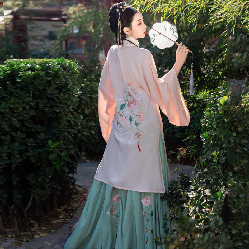 【若华】栾凰原创女明制立领对襟汉服 栾凰汉服