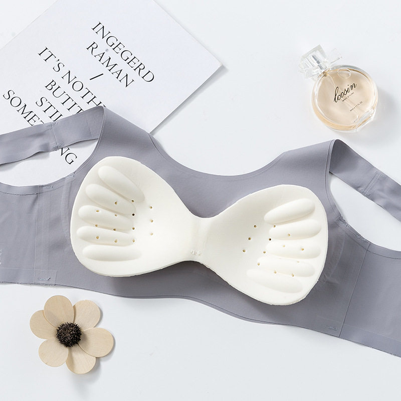 妖精可可泰国乳胶女聚拢收副乳胸罩 妖精可可文胸