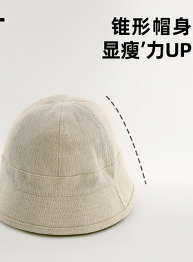 女韩版日系渔夫防晒可折叠帽