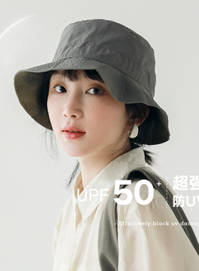 女夏速干防晒防紫外线渔夫帽