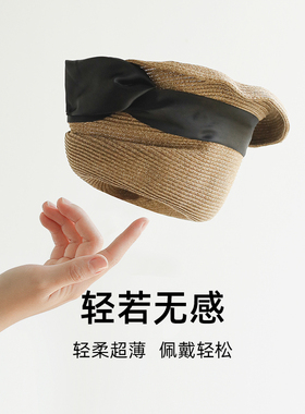 小帽檐百搭女日系盆帽春夏渔夫帽