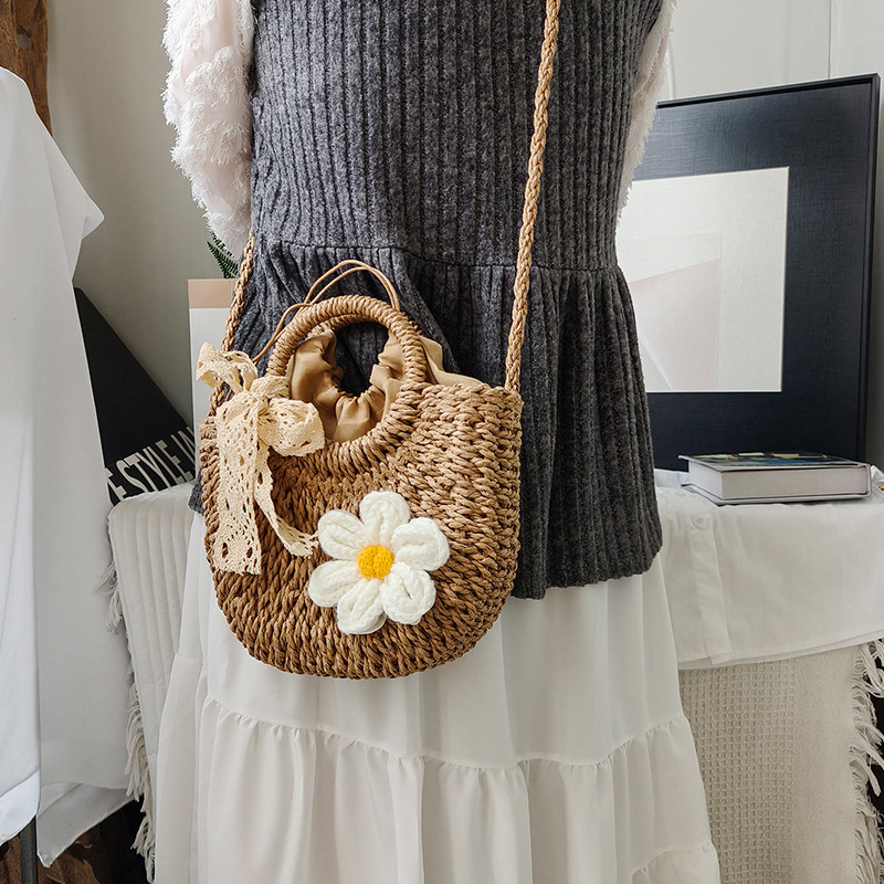 2026春季新款海边度假草编包女藤编包沙滩包编织包手提包斜跨包,淘宝优惠券,粉丝福利购,淘宝优惠卷