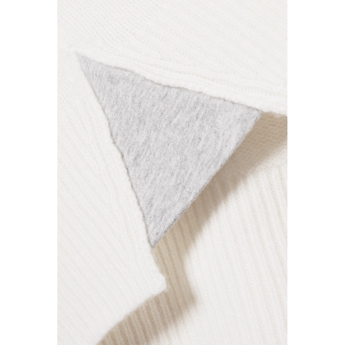 [Классическая модель] Джеймс Перс-Женский Свободный вязаный вязаный свитер. Нейп/Net-A-Porter