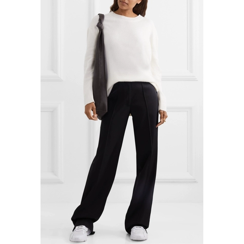 [Классическая модель] Джеймс Перс-Женский Свободный вязаный вязаный свитер. Нейп/Net-A-Porter