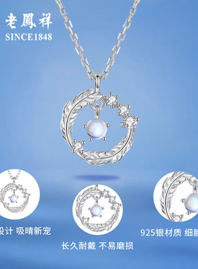 【生日礼物】老凤祥925银项链
