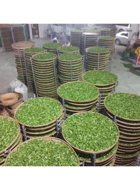 不锈钢竹网筛竹制品竹编茶叶摊青架凉青架晾晒架制茶用具簸箕铁架